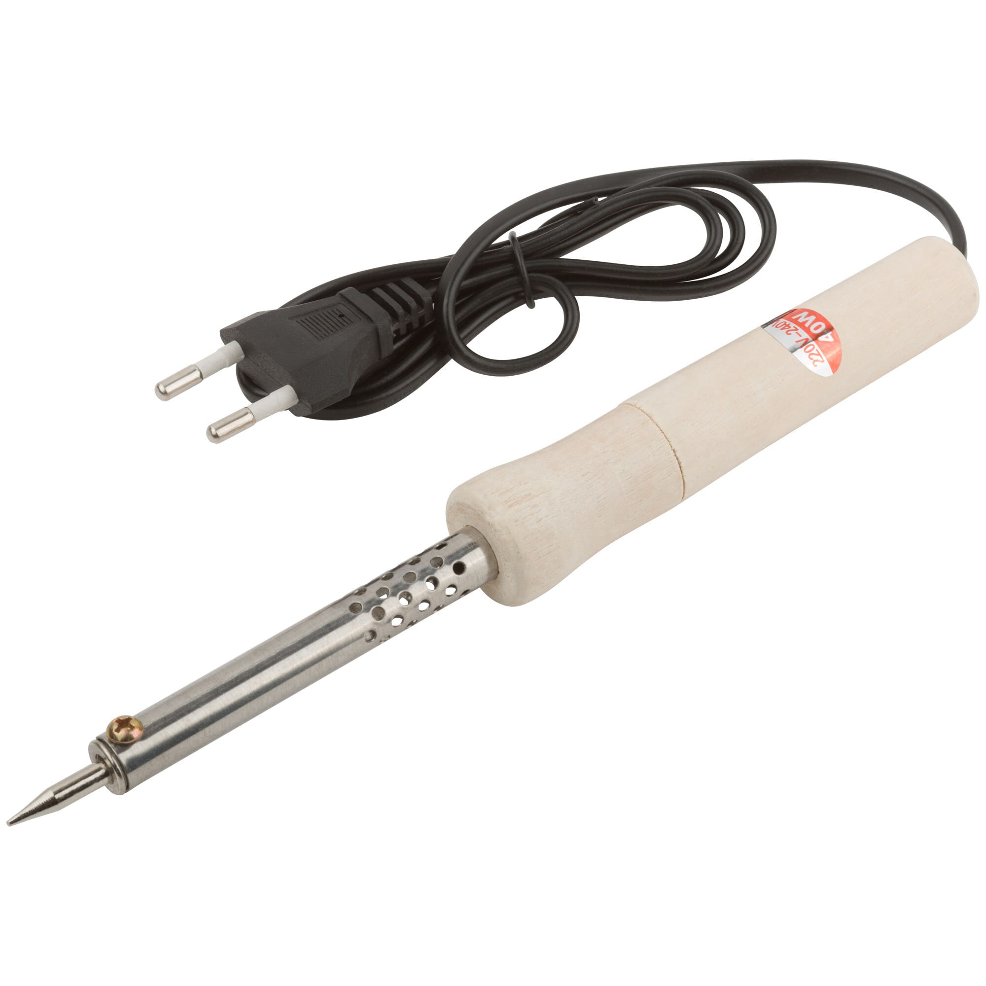 85514926 Паяльник электрический с деревянной ручкой Mos, 40 Вт Santreyd 