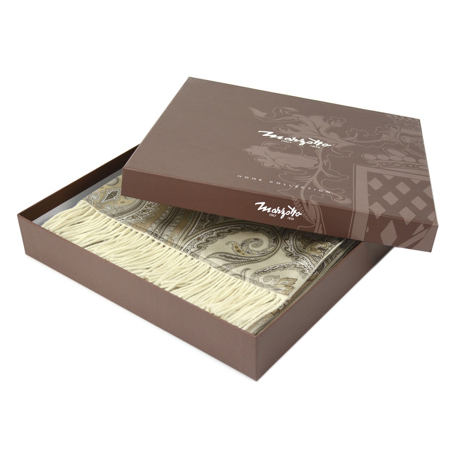 Плед-палантин Сristallo, 65х180 см, бежевый MARZOTTO CRISTALLOS10101 - Вид №3