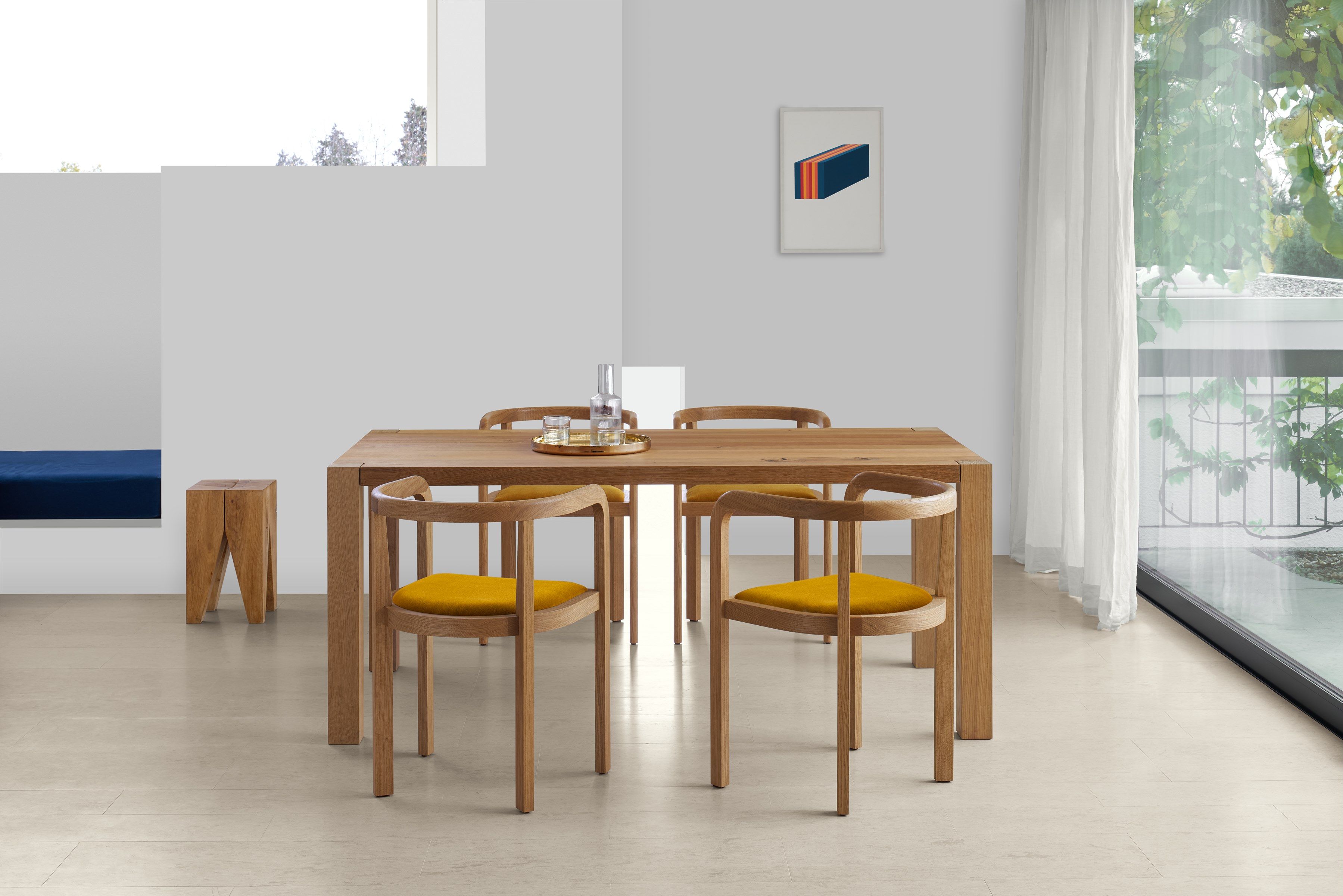 Венский соломенный стул с подлокотниками e15 Herre ARCH-00108995 - Вид №4