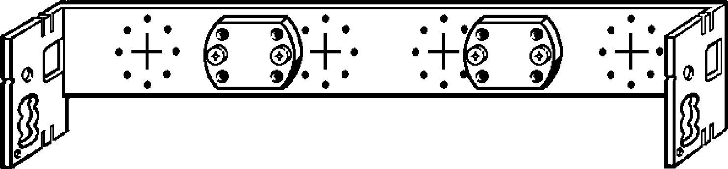 Viega Монтажная планка Prevista Dry Plus 8555.31 (776336) 776 336 - Вид №1