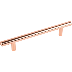 Мебельная ручка-рейлинг медь 128 мм