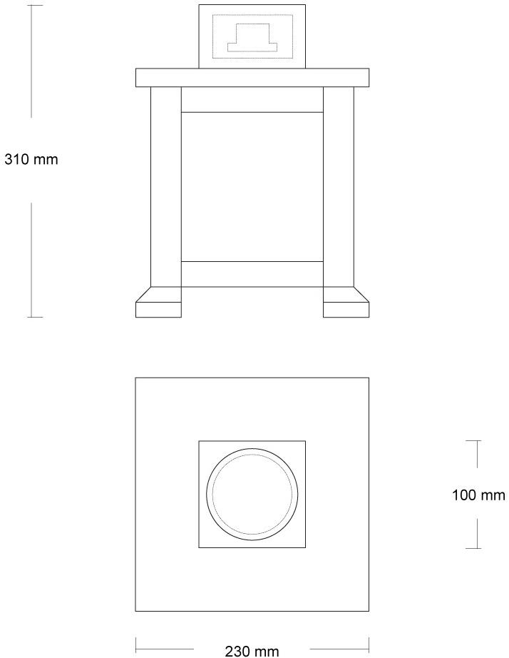 URBI et ORBI Торшер из бетона Lighting 2014 sun-id-1346555 - Вид №3