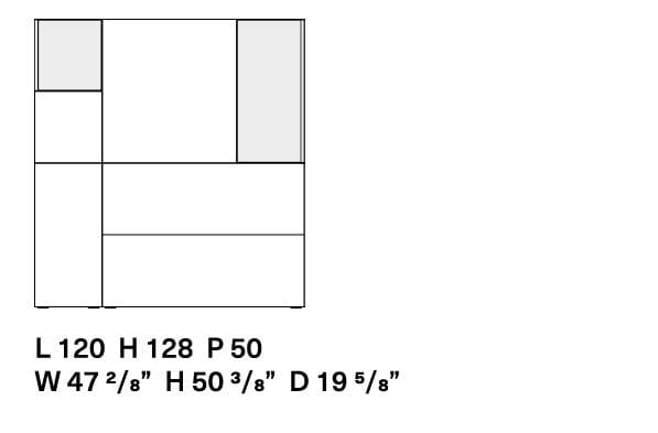 Деревянный шкаф со встроенным освещением Kristalia Avenue ARCH-00031009 - Вид №7