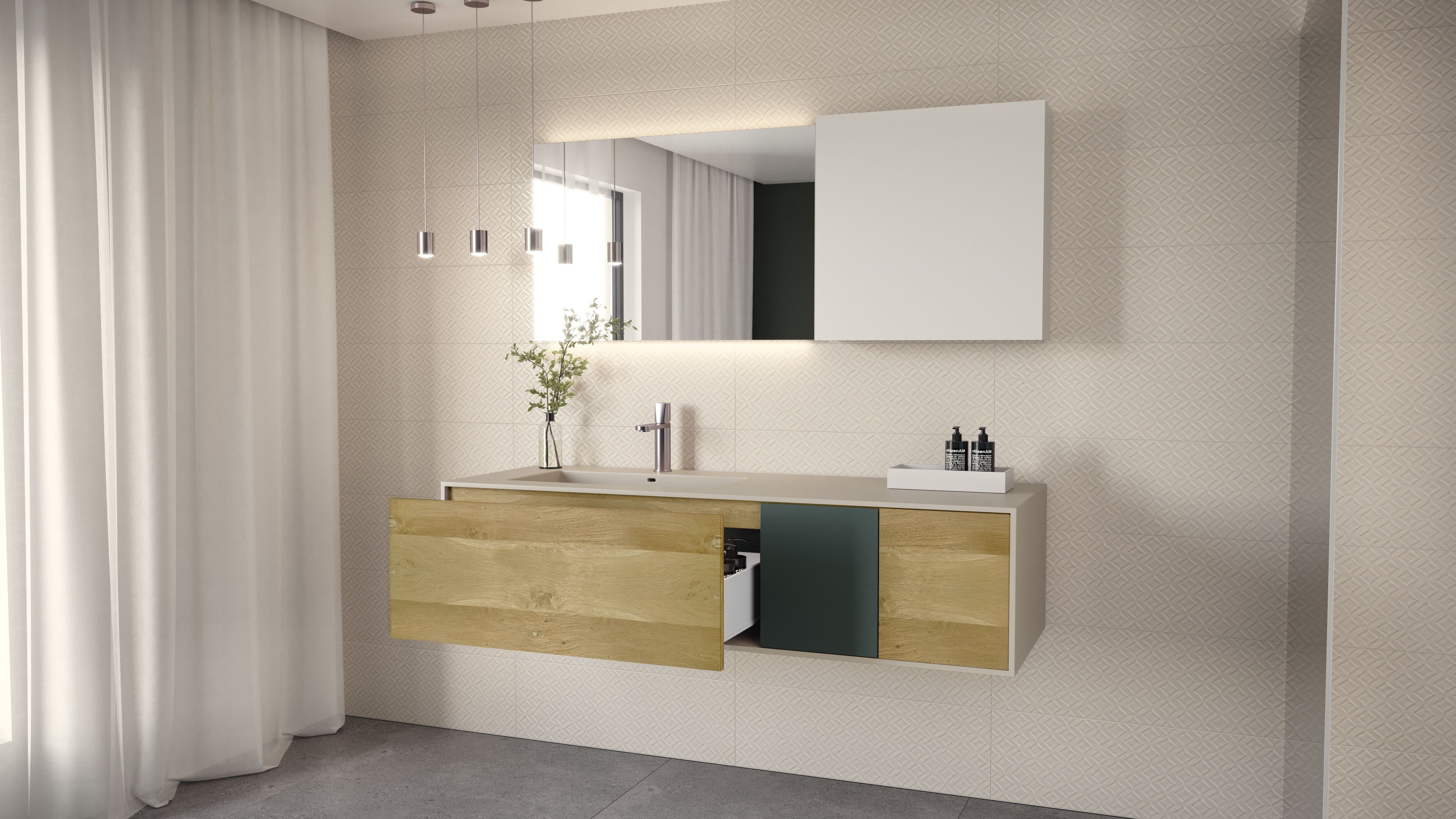 Подвесной умывальник с ящиками Acquapazza PLAY with Matter ARCH-00095537 - Вид №2