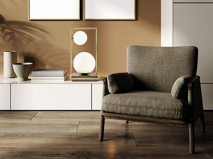 Светодиодная настольная лампа из стали и стекла с диммером Miloox Buble ARCH-00138330 - Вид №3