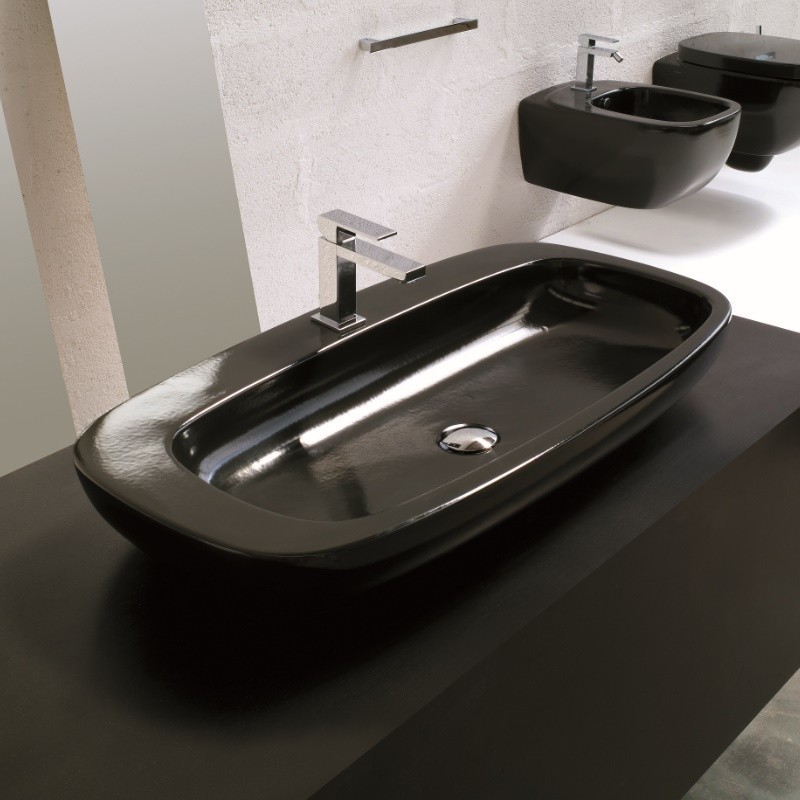 43371 Накладная раковина на столешницу  овальная Ceramica Hidra  - Вид №4