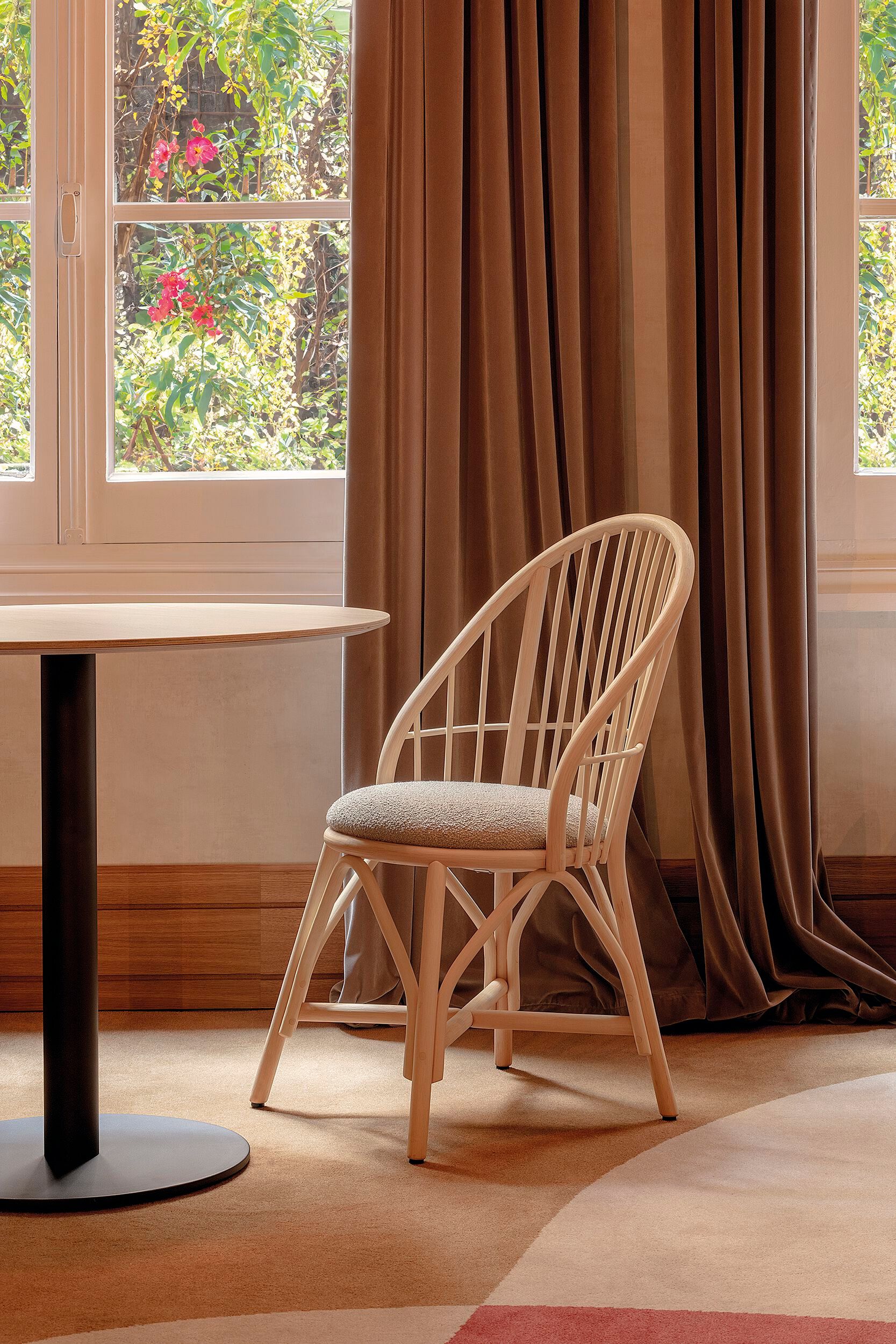 Стул из ротанга с мягким сиденьем EXPORMIM COQUETA ARCH-00106822 - Вид №1