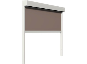 Навес с откидным верхом с боковыми направляющими