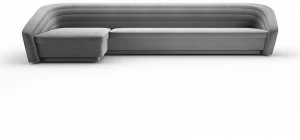 Reflex Диван из ткани с шезлонгом Pininfarina home design