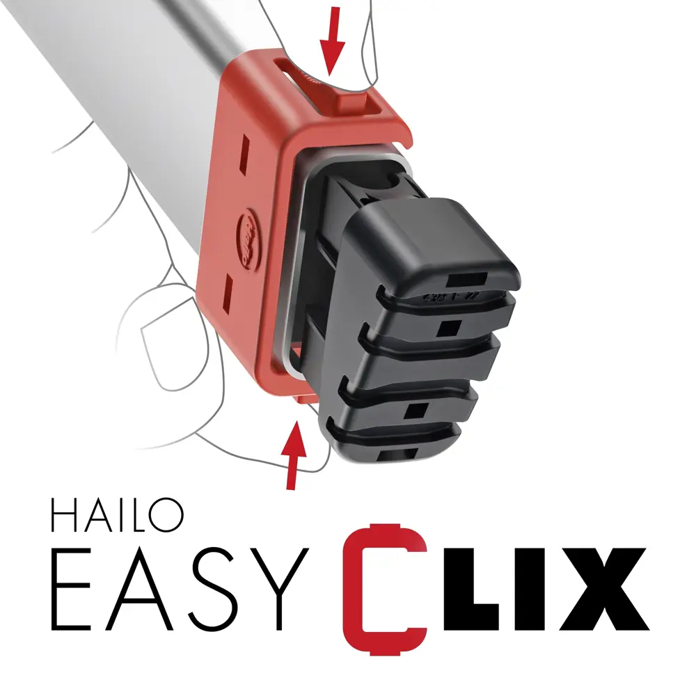 Стремянка алюминиевая с крючком Hailo 6 ступеней 10757824 STLM-2038008 Santreyd  - Вид №7