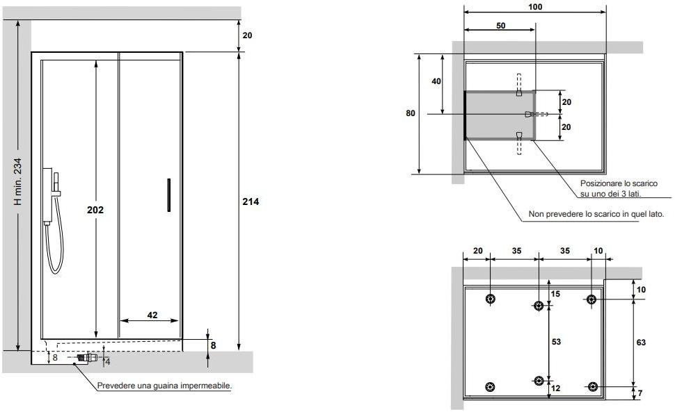 Gruppo Geromin Многофункциональная душевая кабина из хрусталя с турецкой баней Soul sun-id-1501817 - Вид №6