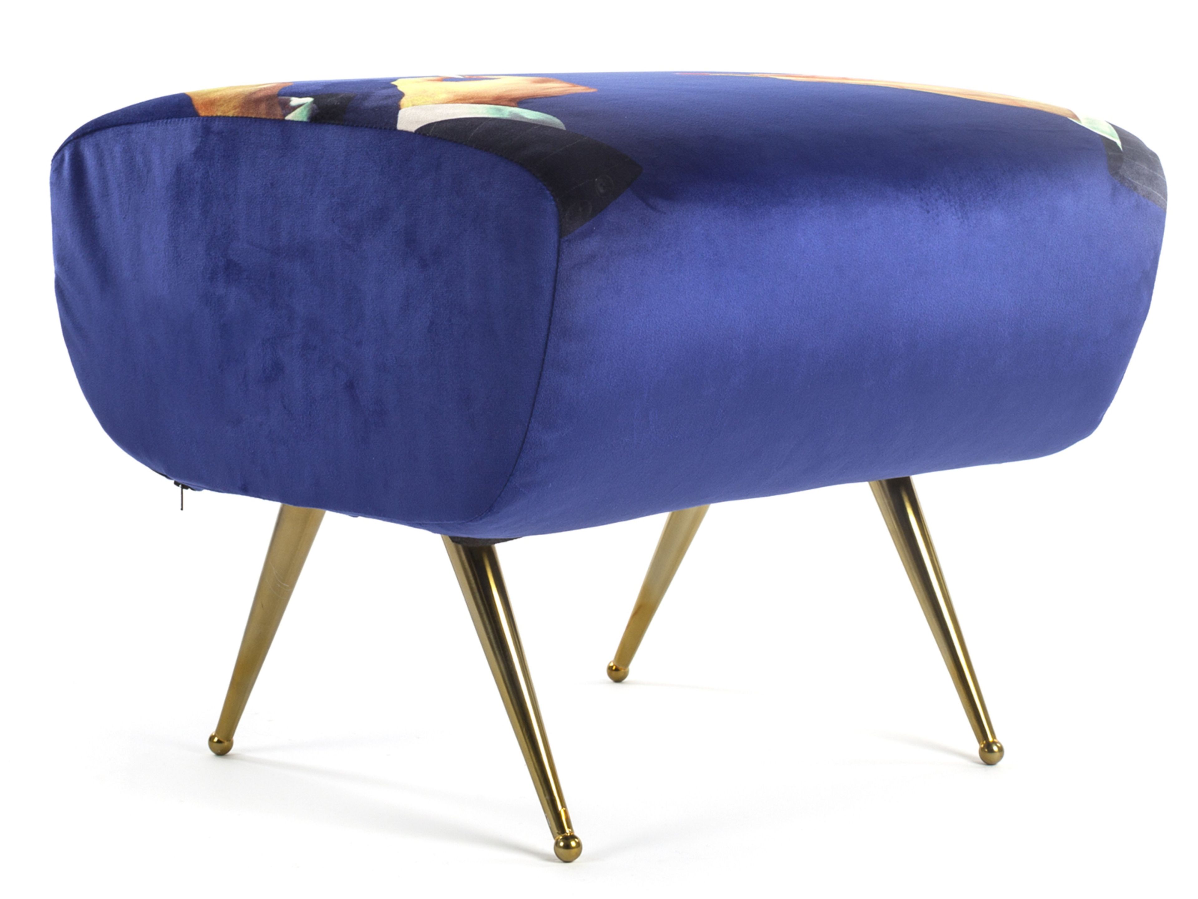 Тканевая мягкая подставка для ног Seletti Seletti wears Toiletpaper ARCH-00083430 - Вид №1