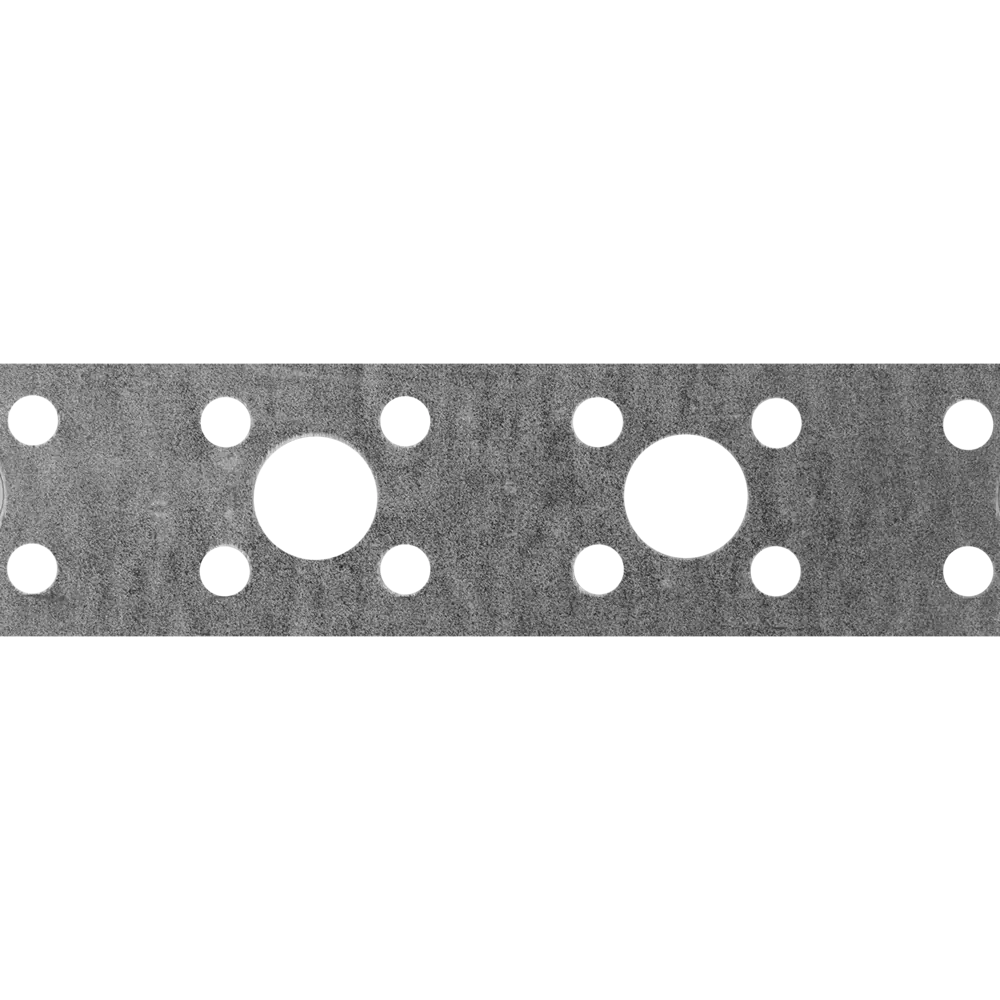 Перфорированная лента прямая LP 20x0.5 5 м оцинкованная сталь цвет серебро Santreyd STLM-2133059 - Вид №2