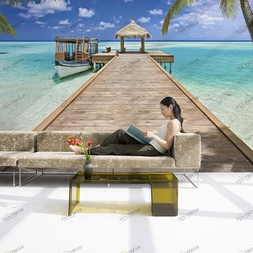 8-921-Beach-Resort Фотообои Komar Scenics Edition 2 2.54х3.68 м 8921BEACHRESORT