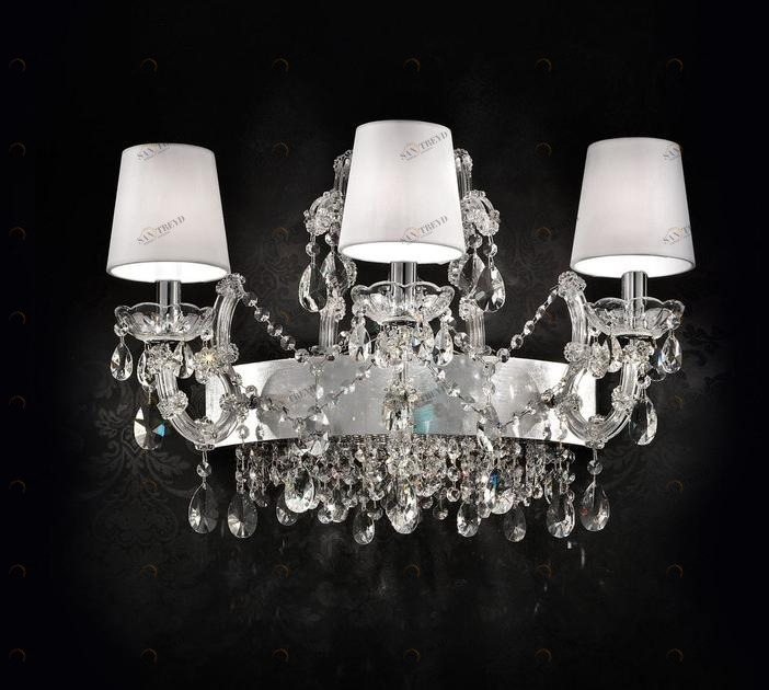 Masiero Бра из хромированного металла с кристаллами Maria teresa sun-id-1398067