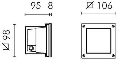 SIMES Настенная лестница из литого под давлением алюминия Brique sun-id-1376898 - Вид №8