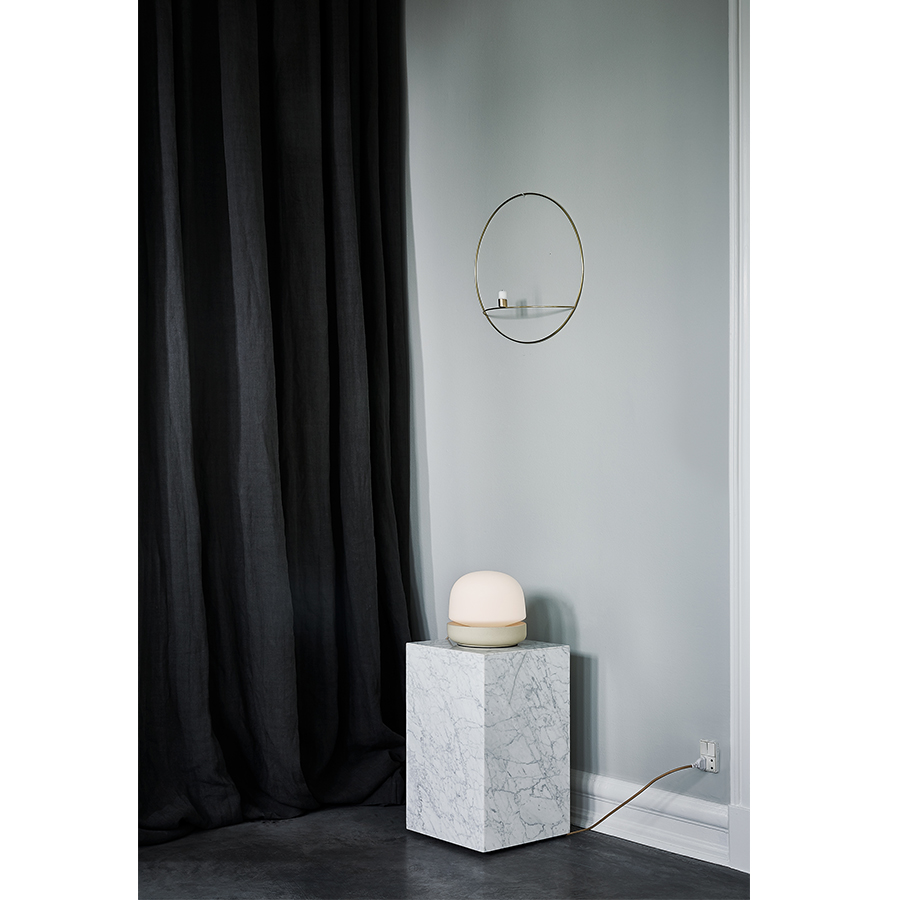 1850039 MENU Каменная настольная лампа Стекло песочного опала  - Вид №2