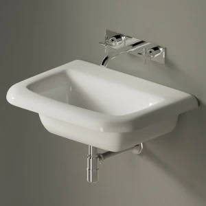 ACER07660RZZ Подвесная раковина настенная прямоугольная Agape  белая