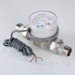 VLF-15U-I Водосчетчик универсальный с импульсным выходом (новый) Valtec 1/2", 80 мм  - Вид №1