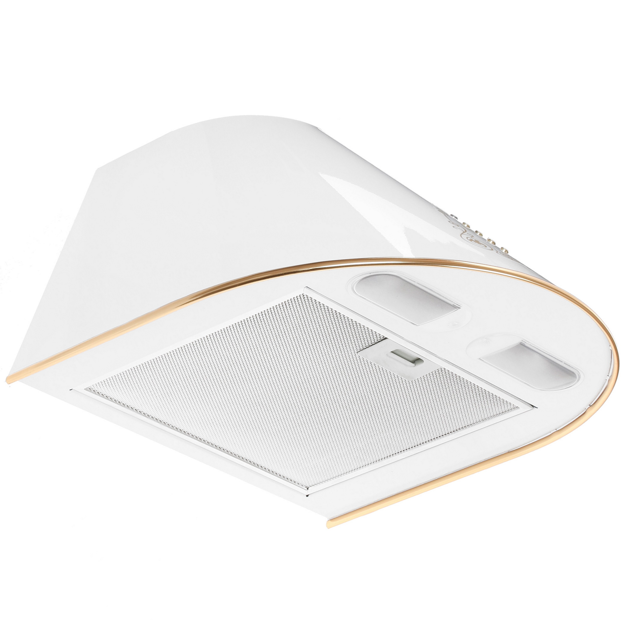 1182173 Вытяжка каминная Gefest ВО 1503 К62 белый/золотистый STDN-0040707