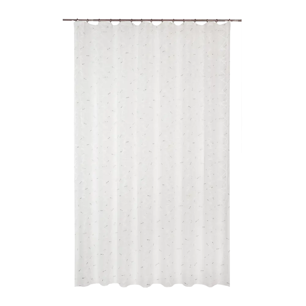 Тюль на ленте «Капель» 250x280 см цвет белый GARDEN STLM-2116648