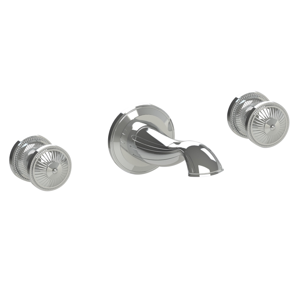 C40-3303 C40-3303 Смеситель для ванны настенный на 3 отверстия БОНРОШ Cristal & Bronze BONROCHE - Вид №1