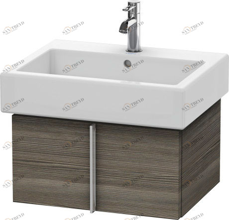 VE610405151 Vero Тумбочка подвесная Сосна коричневая, декор Duravit