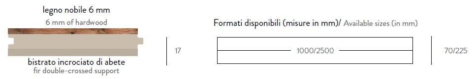 DELBASSO Parquet 3-х слойный паркет под античный дуб Bottega sun-id-1357735 - Вид №6