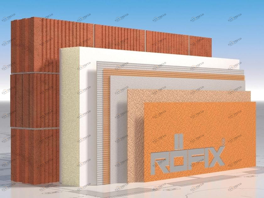 RÖFIX Теплоизоляционная панель из полиуретана sun-id-1477309