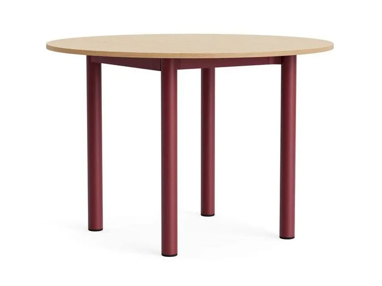Круглый стол с алюминиевыми или твердыми дубовыми ножками Hay пристройка ARCH-00070353