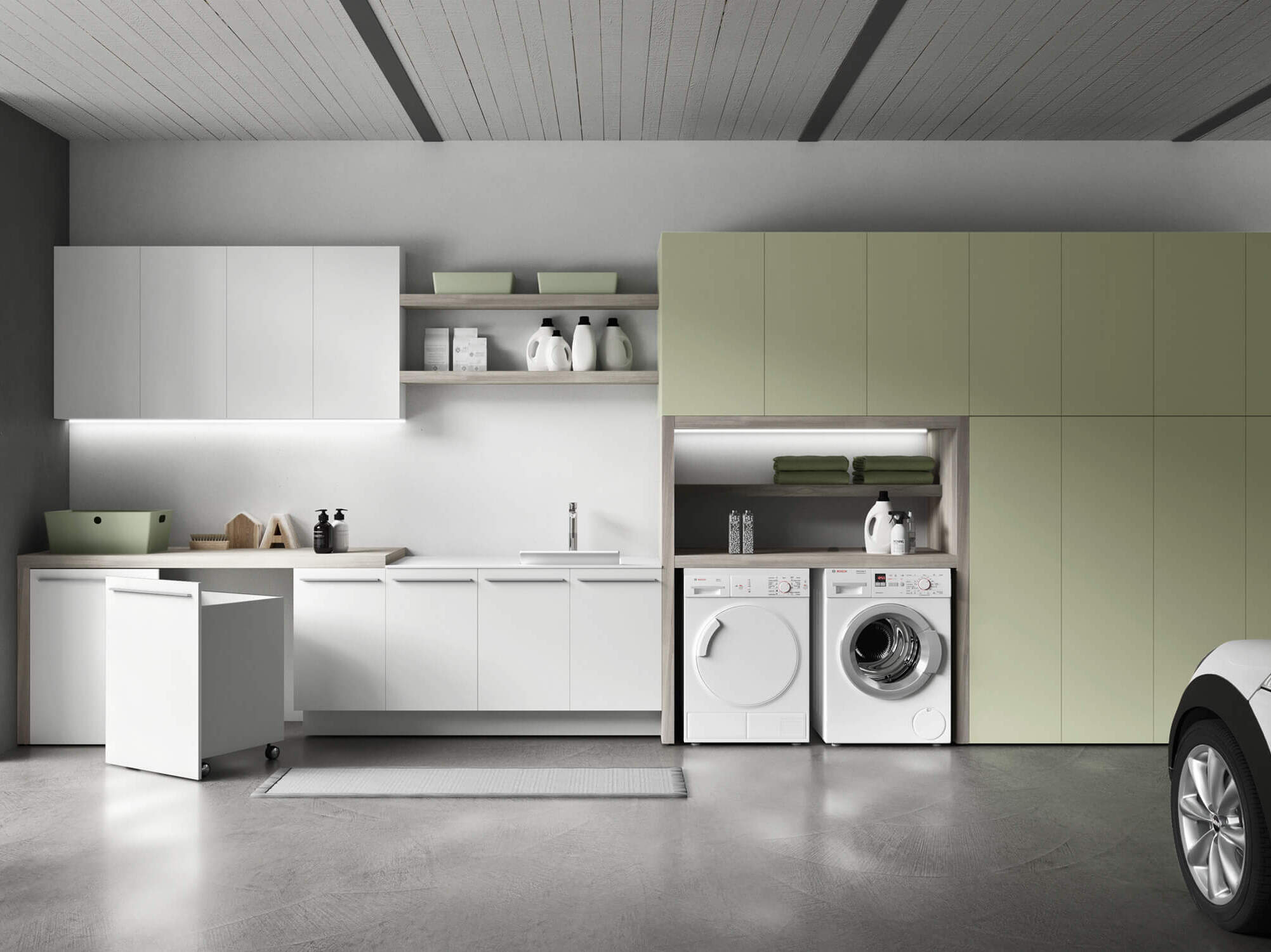 Шкаф для стиральной машины Gruppo Geromin магазин ARCH-00030761