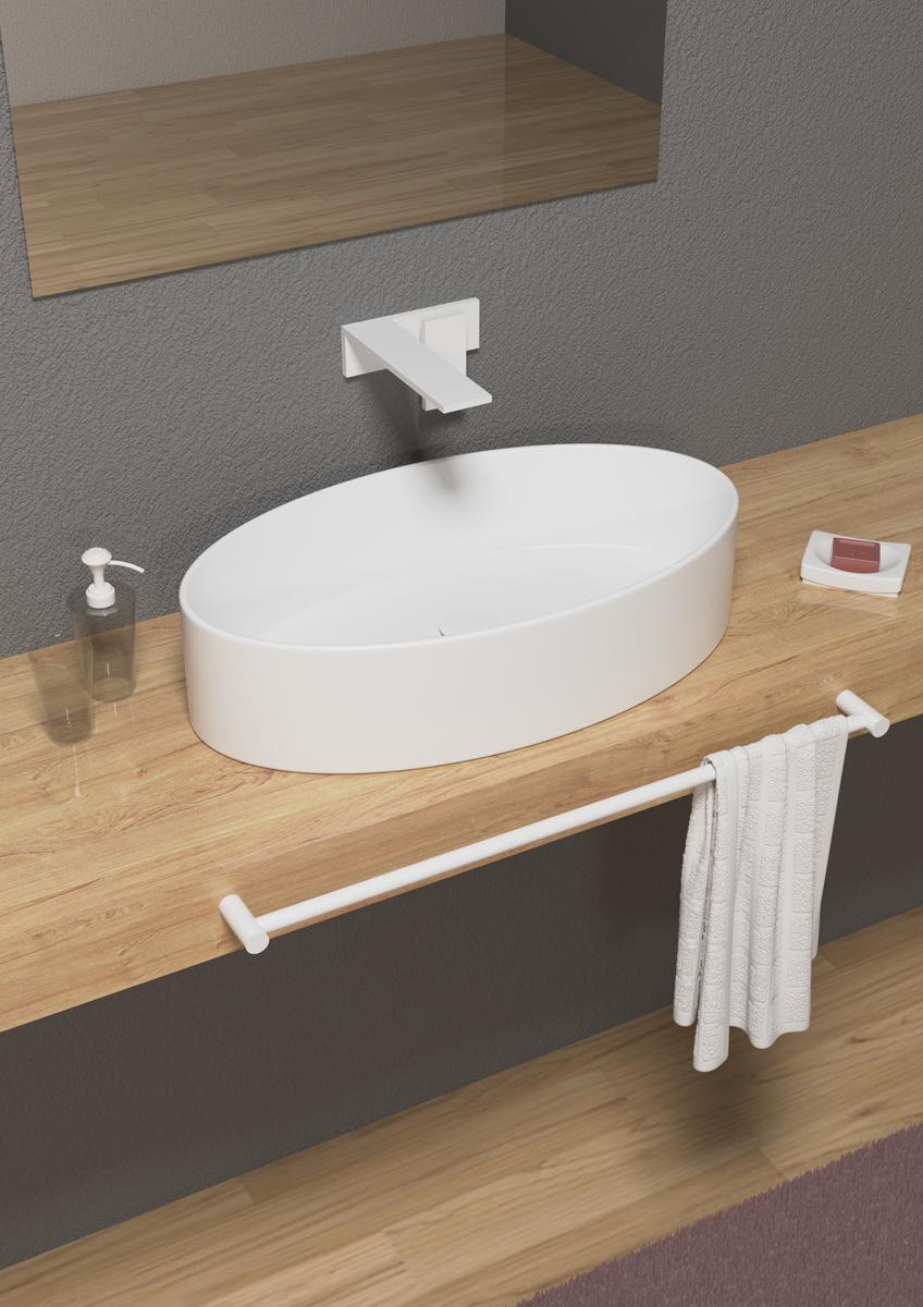 LKLAVFSBF600 Накладная раковина на столешницу GSG CERAMIC Like - Вид №1