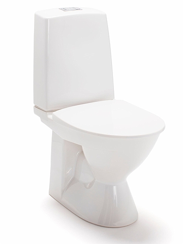 3736001201 Компакт унитаз с бачком Белый IDO Glow Швеция