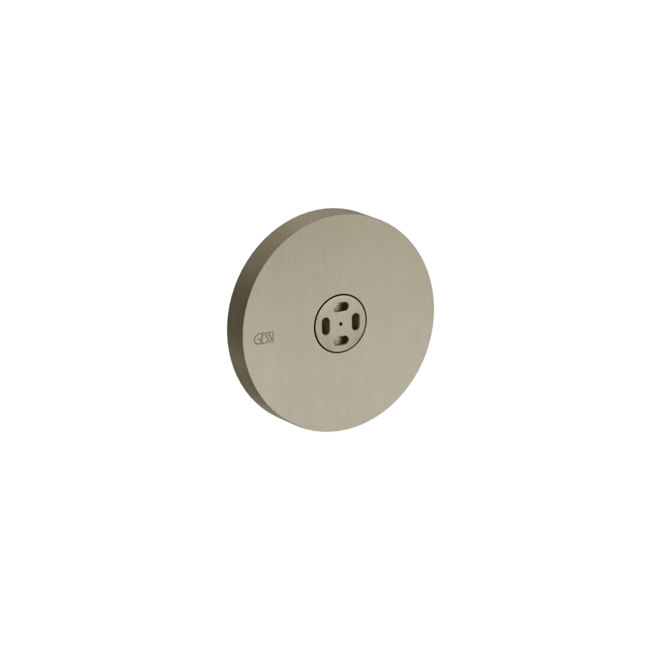 Корпус реактивного двигателя 32977 149 Gessi Ventaglio МАТОВЫЙ НИКЕЛЬ FINOX 32977149