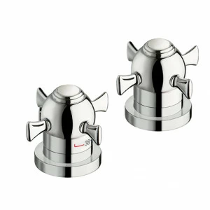 CRIXC142 Настольный термостатический смеситель для ванны с переключателем на 2 выхода Cristina Rubinetterie