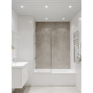 Набор реек 3x1 м цвет серебристый металлик, без раскладки