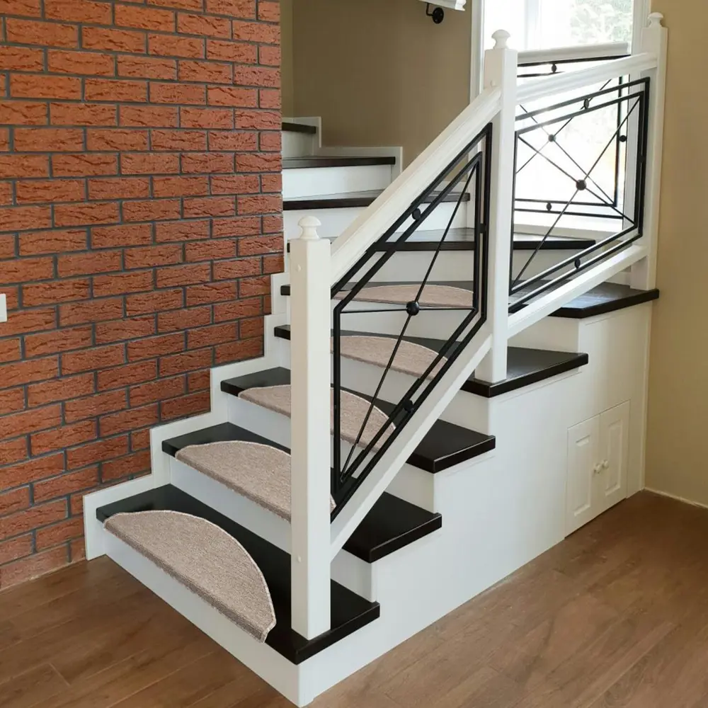 Santreyd Коврик для лестничных ступеней бежевый 25×65 см 86252936 STLM-0067284