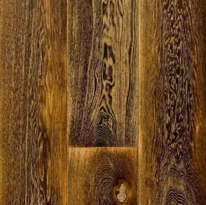 Инженерная доска Siberian Floors Винтаж 2 Тюдор Осветленный Золотая Патина Лак Уф Дуб Натур с брашью (Текстурированная) 500-2300х150 мм.