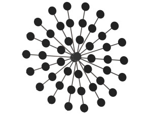 Алюминиевый светодиодный настенный светильник