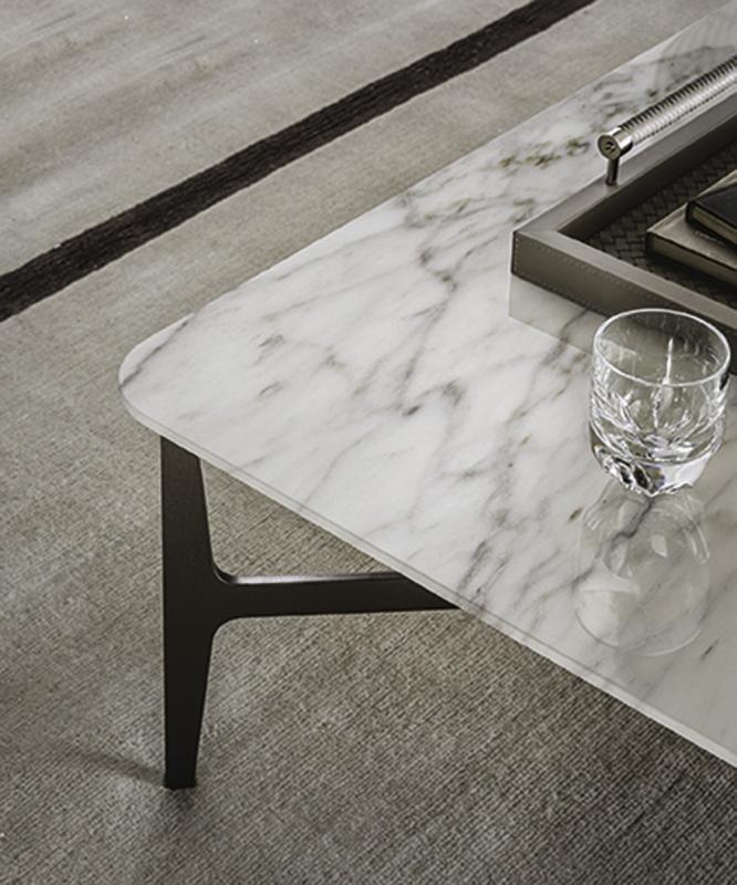 Casamilano Низкий квадратный мраморный журнальный столик Duprè sun-id-1421315 - Вид №3