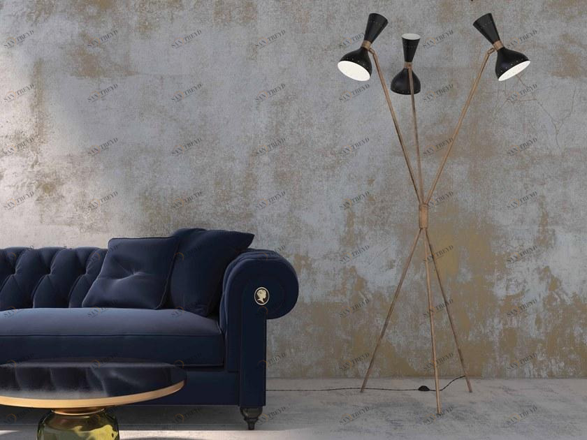 YO2 Обои с эффектом металлик на флизелине Solid states sun-id-1355452