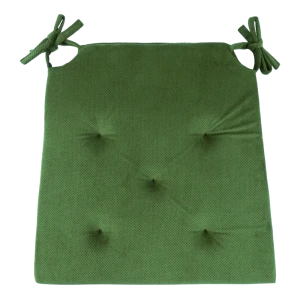 Подушка для стула Linen Way Грид 40/35x4x40 см полиэстер зеленый 82745306 STLM-2111579