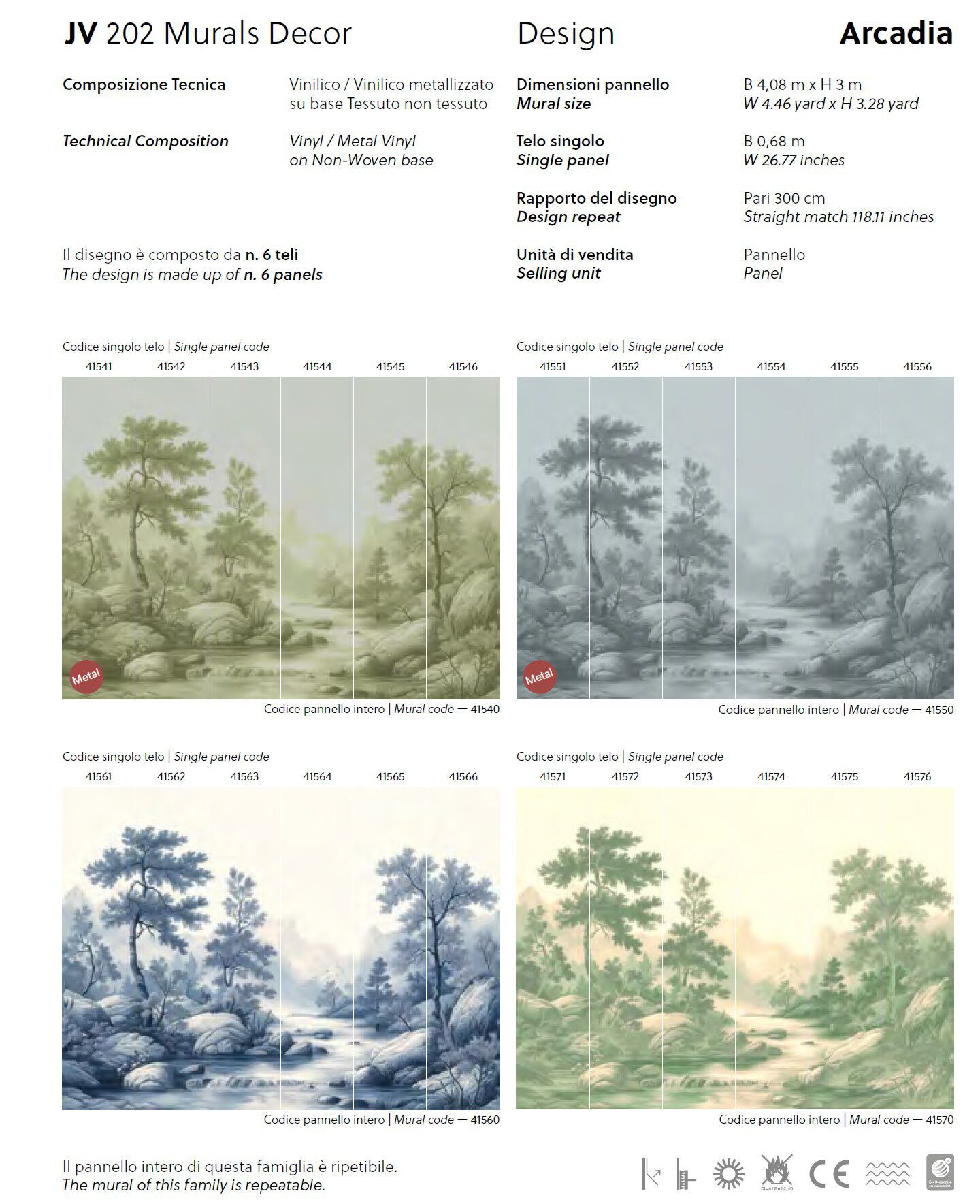 Обои с пейзажами Jannelli&Volpi СП 202 MURALS DECOR ARCH-00055198 - Вид №2