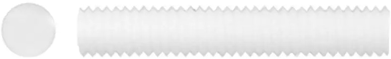 91329334 Шпилька резьбовая DINFIX пластиковая М 8x1000 DIN 975 1шт STLM-1012823