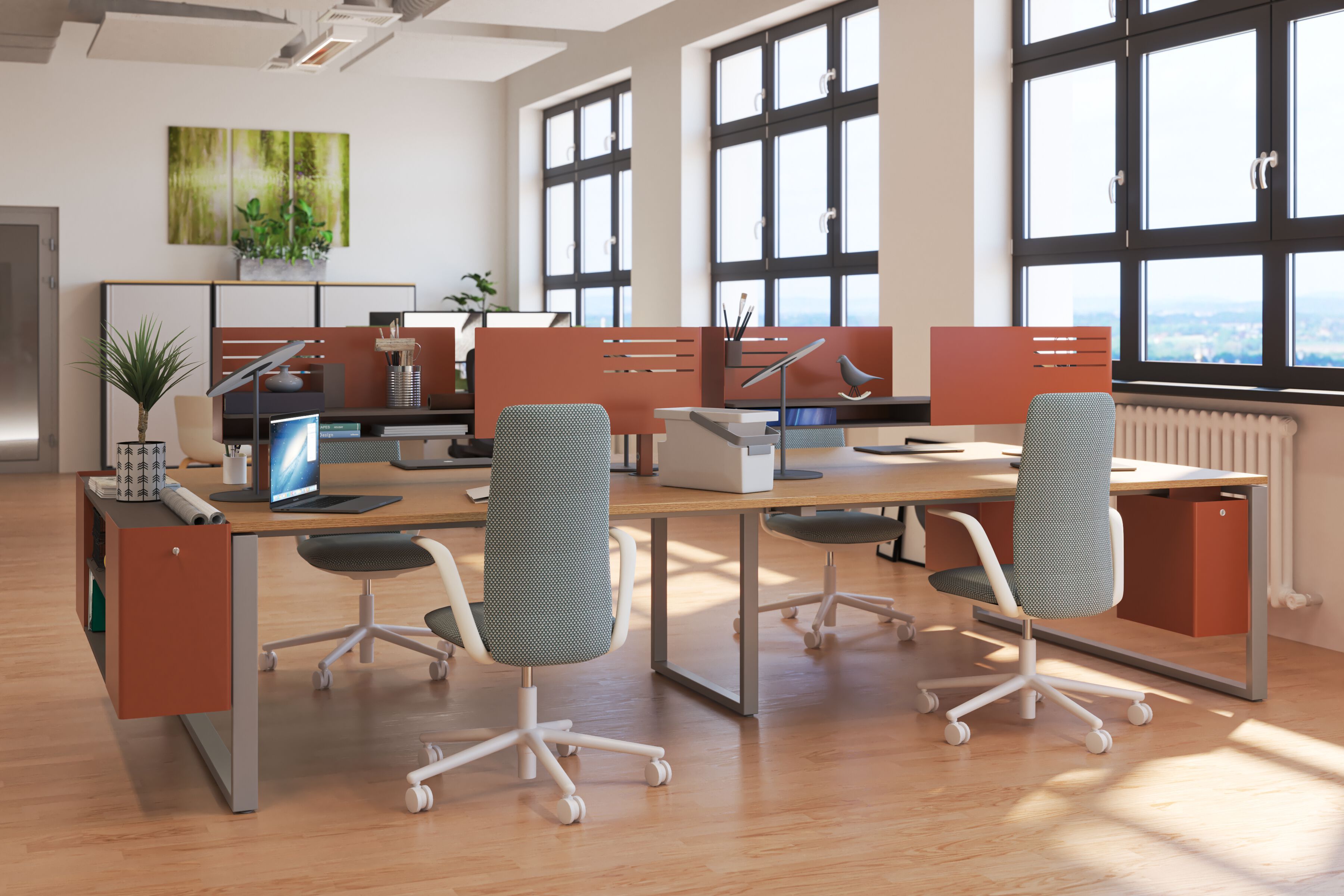 Офисное кресло с высокой спинкой Haworth NIA ARCH-00032055 - Вид №13