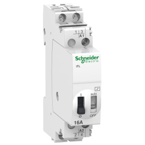 A9C30212 ИМПУЛЬСНОЕ РЕЛЕ iTL16A 2НО 48В АС 50-60ГЦ 24В DC Schneider Electric Acti 9