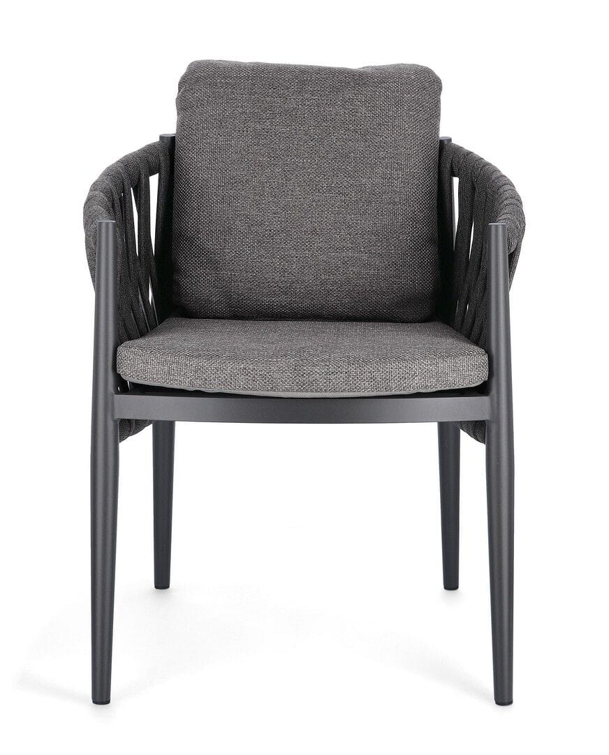 Веревочный садовый стул со встроенной подушкой BIZZOTTO Jacinta ARCH-00039925 - Вид №7