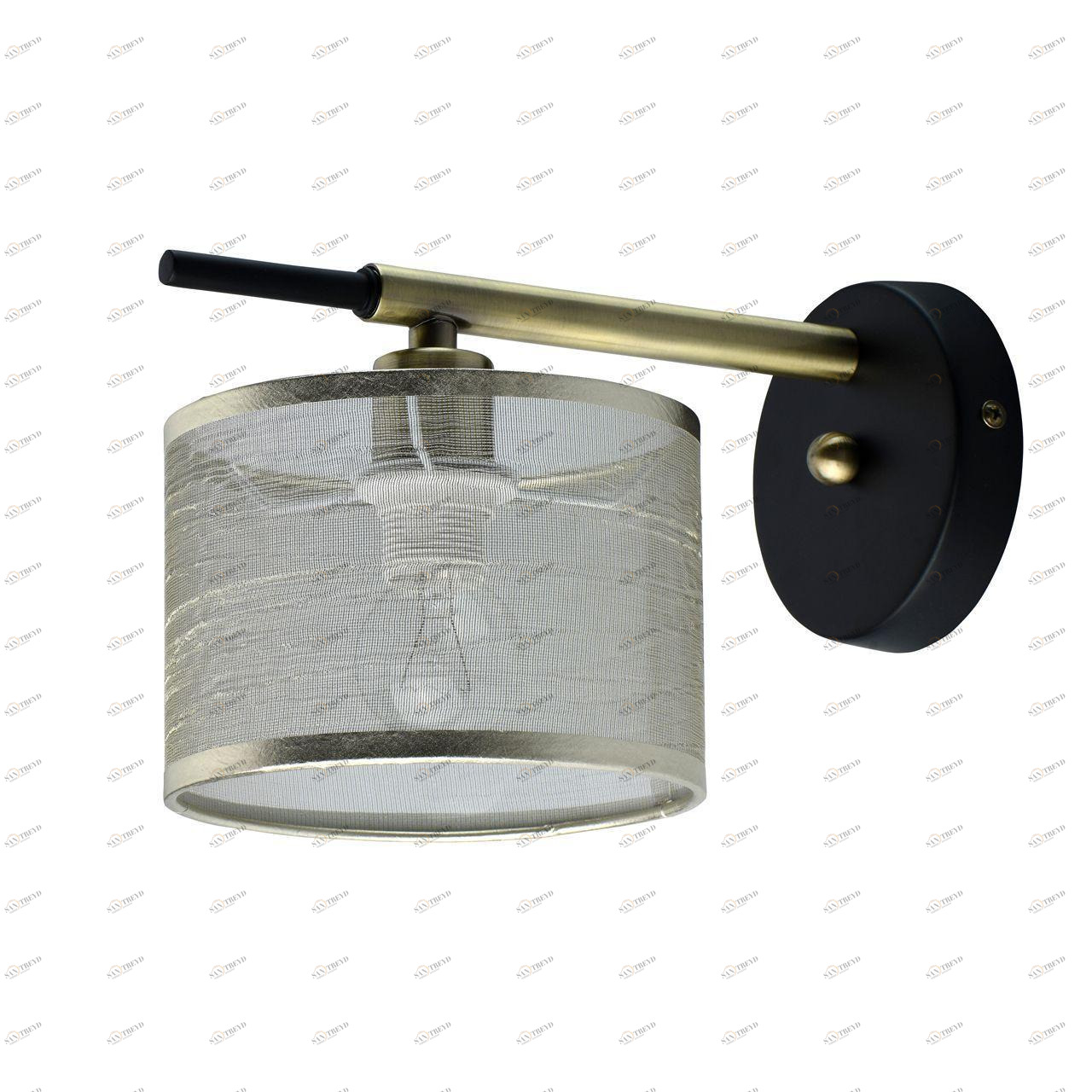 Бра настенное шампань De Markt "Конрад" 667021401 DE MARKT КОНРАД 00-3930669 Бежевый 