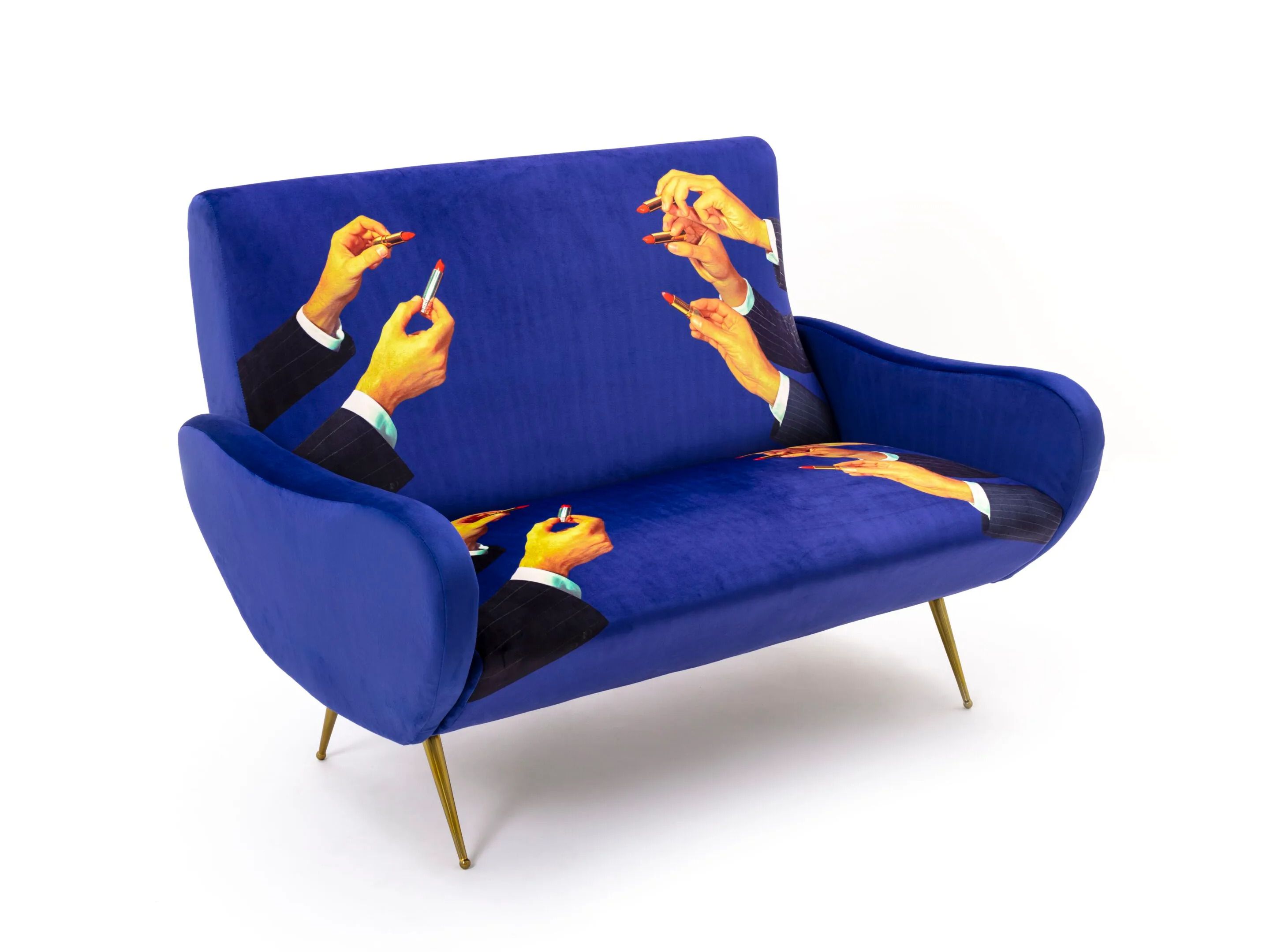 2-местный деревянный диван Seletti Seletti wears Toiletpaper ARCH-00037867 - Вид №1