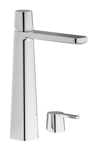 Смеситель для раковины с автоматическим сливом